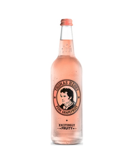 Gazuotas gaivusis gėrimas THOMAS HENRY Pink Grapefruit, 0,75 l  but. D
