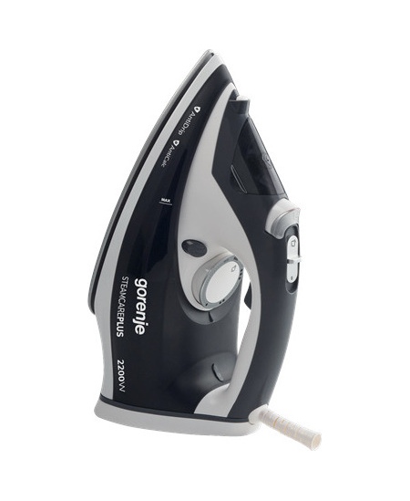 Gorenje | SIH2200DGT | Steam Iron | 2200 W | Water tank capacity 280 ml | Continuous steam 30 g/min | Steam boost performance 90