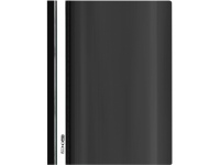 Aplankas su įsegėle EkonoMix, A5, juodas