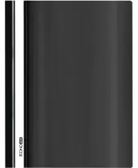 Aplankas su įsegėle EkonoMix, A5, juodas