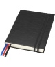 Darbo knyga ADLER, A5, be datų, juodas