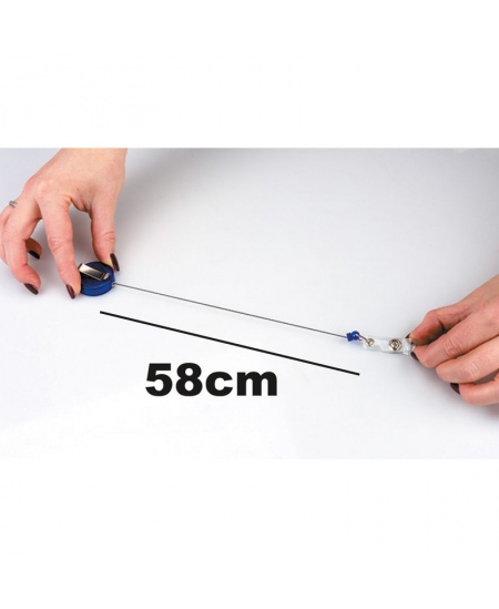 Laikiklis su rite vardinės kortelės dėklui CENTRUM, įvairių spalvų