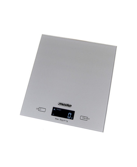 Mesko Kitchen Scales MS 3145 Maximum weight (capacity) 5 kg, Graduation 1 g, Silver, Warranty 24 month(s)