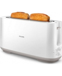 Philips | Toaster | HD2590/00 Daily Collection | Power 870-1030 W | Number of slots 2 | Housing material Plastic | White