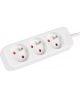 Lanberg Cable Power Strip 3M 3X French Outlets Quality-Grade Copper | PS0-03E-0300-W