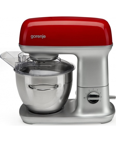 Gorenje Kitchen machine MMC1000RLR Number of speeds 7 1000 W Bowl capacity 4.5 L Meat mincer Stainless Steel/Red