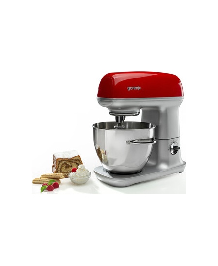 Gorenje Kitchen machine MMC1000RLR Number of speeds 7 1000 W Bowl capacity 4.5 L Meat mincer Stainless Steel/Red