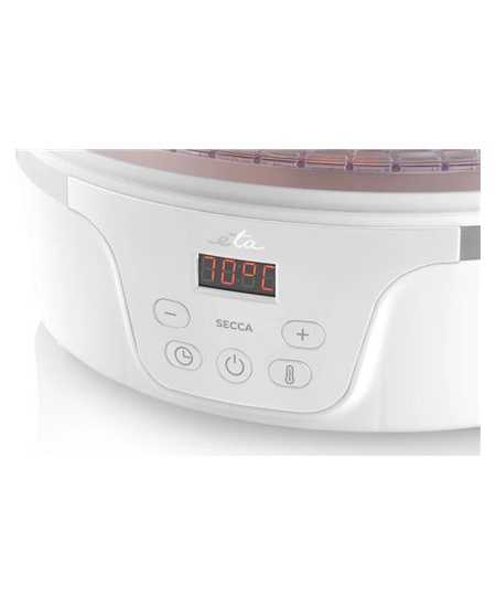 ETA Fruit Dryer | ETA730190000 Secca | Power 380 W | Number of trays 5 | Integrated timer | White