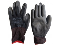 Nailoninės pirštinės aplietos poliuretanu