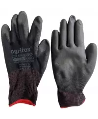 Nailoninės pirštinės aplietos poliuretanu