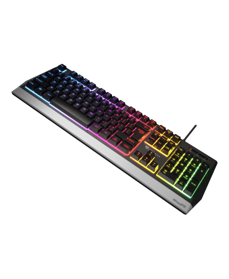 Genesis Rhod 300 RGB Gaming keyboard, RGB LED light, US, Black, Wired