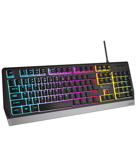 Genesis Rhod 300 RGB Gaming keyboard, RGB LED light, US, Black, Wired