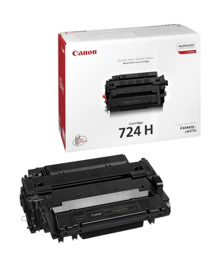 Canon CRG 724H (3482B002) Lazerinė kasetė, Juoda