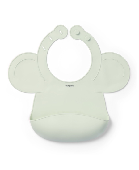 Babyono seilinukas silikoninis užsegamas žalias 1639/03