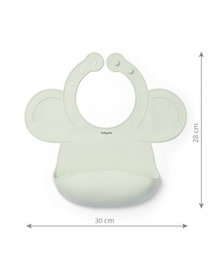 Babyono seilinukas silikoninis užsegamas žalias 1639/03