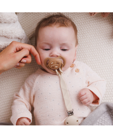 Čiulptukas BABYONO, silikoninis, simetrinis, 0-6m, 1669/01