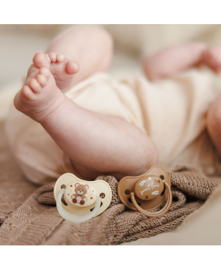 Čiulptukas BABYONO, silikoninis, anatominis, 0-6m, 1670/01