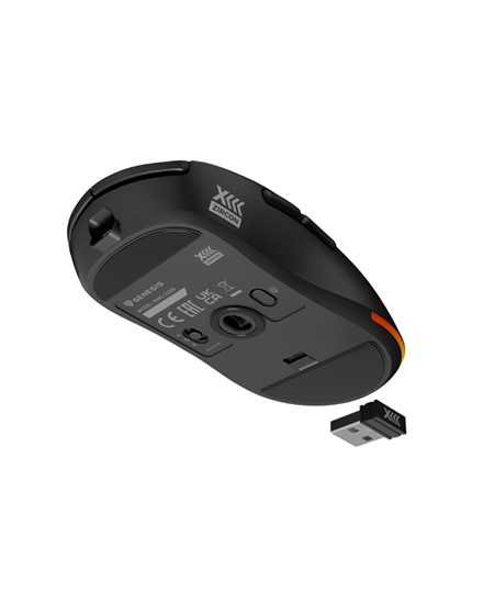 Genesis Zircon XIII Custom | Wireless | Gaming Mouse | 2.4 GHz, USB | Black