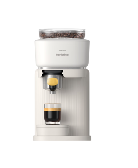 Philips Coffee maker | BAR300/03 Baristina | Pump pressure 16 bar | Semi-automatic | 122.8 W | White