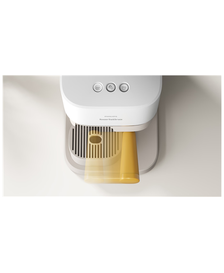 Philips Coffee maker | BAR300/03 Baristina | Pump pressure 16 bar | Semi-automatic | 122.8 W | White
