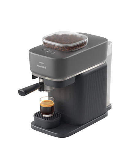 Philips Coffee maker | BAR300/60 Baristina | Pump pressure 16 bar | Semi-automatic | 122.8 W | Black