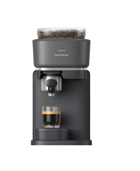 Philips Coffee maker | BAR300/60 Baristina | Pump pressure 16 bar | Semi-automatic | 122.8 W | Black