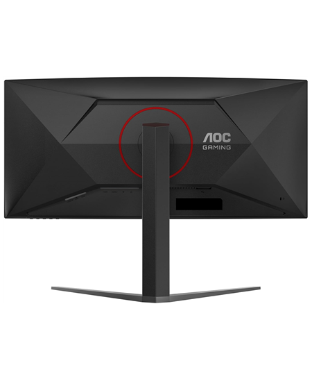AOC CU34G4 | 34 " | Fast VA | UWQHD | 21:9 | 180 Hz | 1 ms | 3440 x 1440 pixels | 300 cd/m² | HDMI ports quantity 2 | Blac