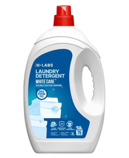 Skystas skalbiklis HI-LABS, baltiems audiniams, 3 l