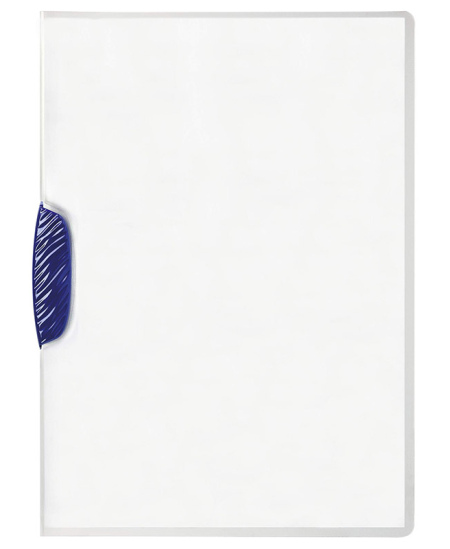 Aplankas su spaustuku DURABLE Swingclip, A4, tamsiai mėlynas