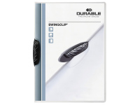 Aplankas su spaustuku DURABLE Swingclip, A4, juodas