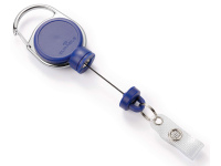 Laikiklis su rite vardinės kortelės dėklui DURABLE, mėlynas