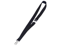 Kaklajuostė DURABLE su fiksatoriumi, juoda