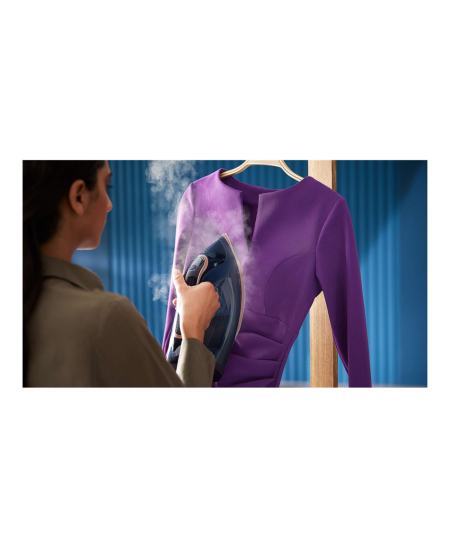 Philips | DST8050/20 Azur | Steam Iron | 3000 W | Water tank capacity 350 ml | Continuous steam 85 g/min | Blue
