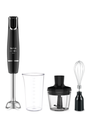 TEFAL | Blender | HB943838 InfintyForce | Hand Blender | 1000 W | Number of speeds 1 | Chopper | Black