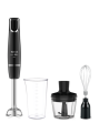 TEFAL | Blender | HB943838 InfintyForce | Hand Blender | 1000 W | Number of speeds 1 | Chopper | Black