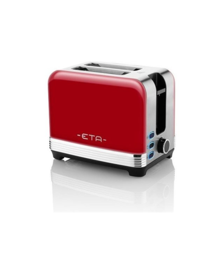ETA Storio Toaster ETA916690030 Power 930 W, Housing material Stainless steel, Red