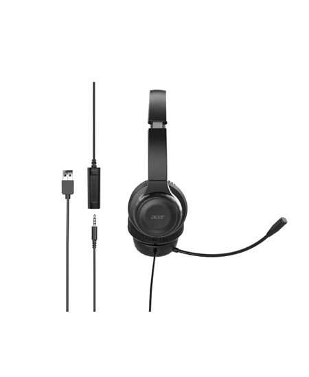 Acer Office Headset | Built-in microphone | Wired | Black