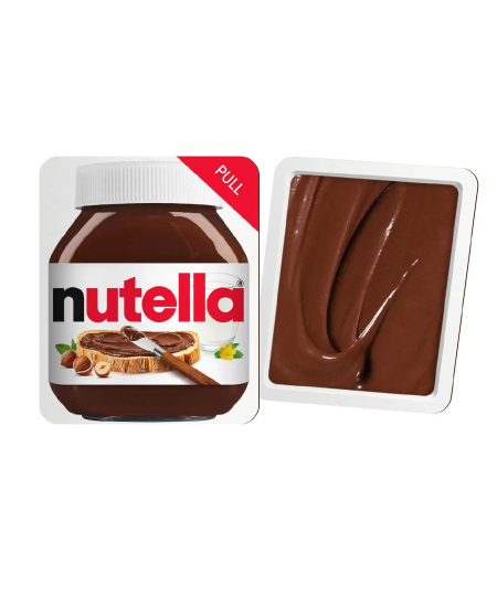 Tepamas kremas NUTELLA, su lazdynų riešutais ir kakava, 15g x 120vnt, 1,8kg