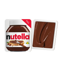Tepamas kremas NUTELLA, su lazdynų riešutais ir kakava, 15g x 120vnt, 1,8kg