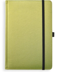 Kalendorius - užrašinė  UNIVERSAL BLACK EDITION, PU, A5, be datų, salotinė