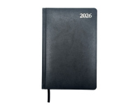 Kalendorius New STANDARD 2026, A5, juoda LT