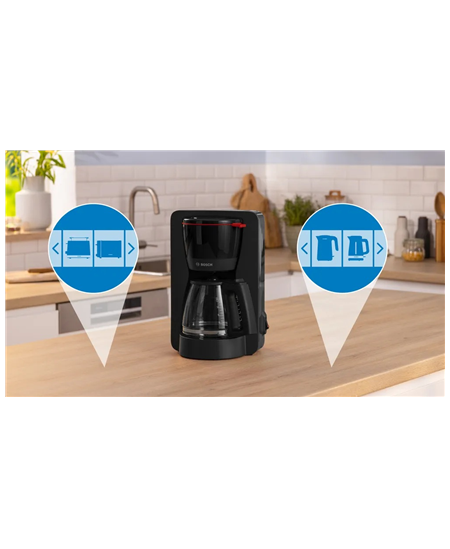Bosch Coffee Maker | TKA2M113 My Moment | Drip | 1200 W | Black