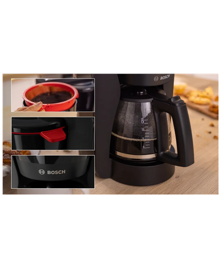 Bosch Coffee Maker | TKA2M113 My Moment | Drip | 1200 W | Black