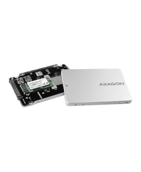 AXAGON Internal 2.5" box with SATA interface for M.2 SATA SSD | RSS-M2SD