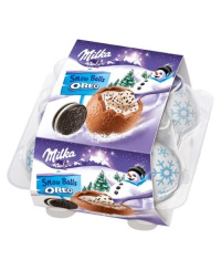 Šokoladinės sniego gniūžtės MILKA Oreo, 112g