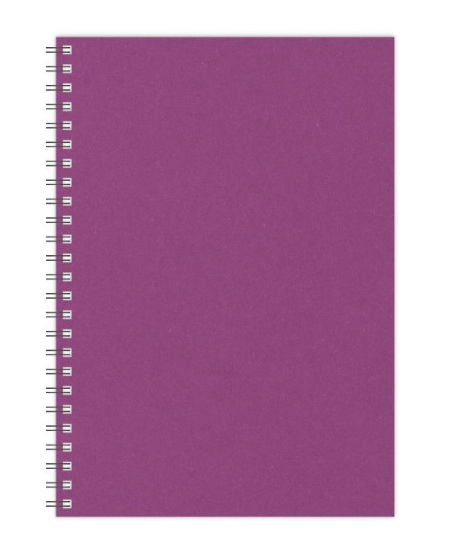 Kalendorius - užrašinė TIMER, su spirale, A5, be datų, 224 lapai, taškeliais, kartoniniu viršeliu, rožinė