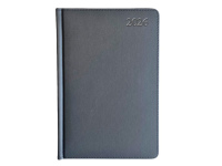 Kalendorius EXTRA SHINE, 2026, PU, A5, juoda  LT