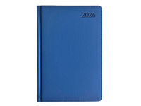 Kalendorius EXTRA SHINE, 2026, PU, A5, mėlyna LT