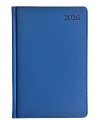 Kalendorius EXTRA SHINE, 2026, PU, A5, mėlyna LT