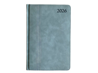 Kalendorius PREMIER PLUS 2026, PU, A5, turkio LT